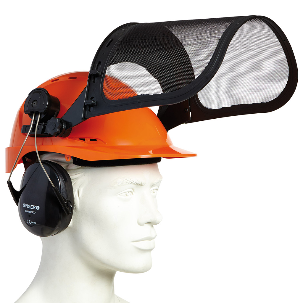 casco forestal Singer FOREST1 apertura