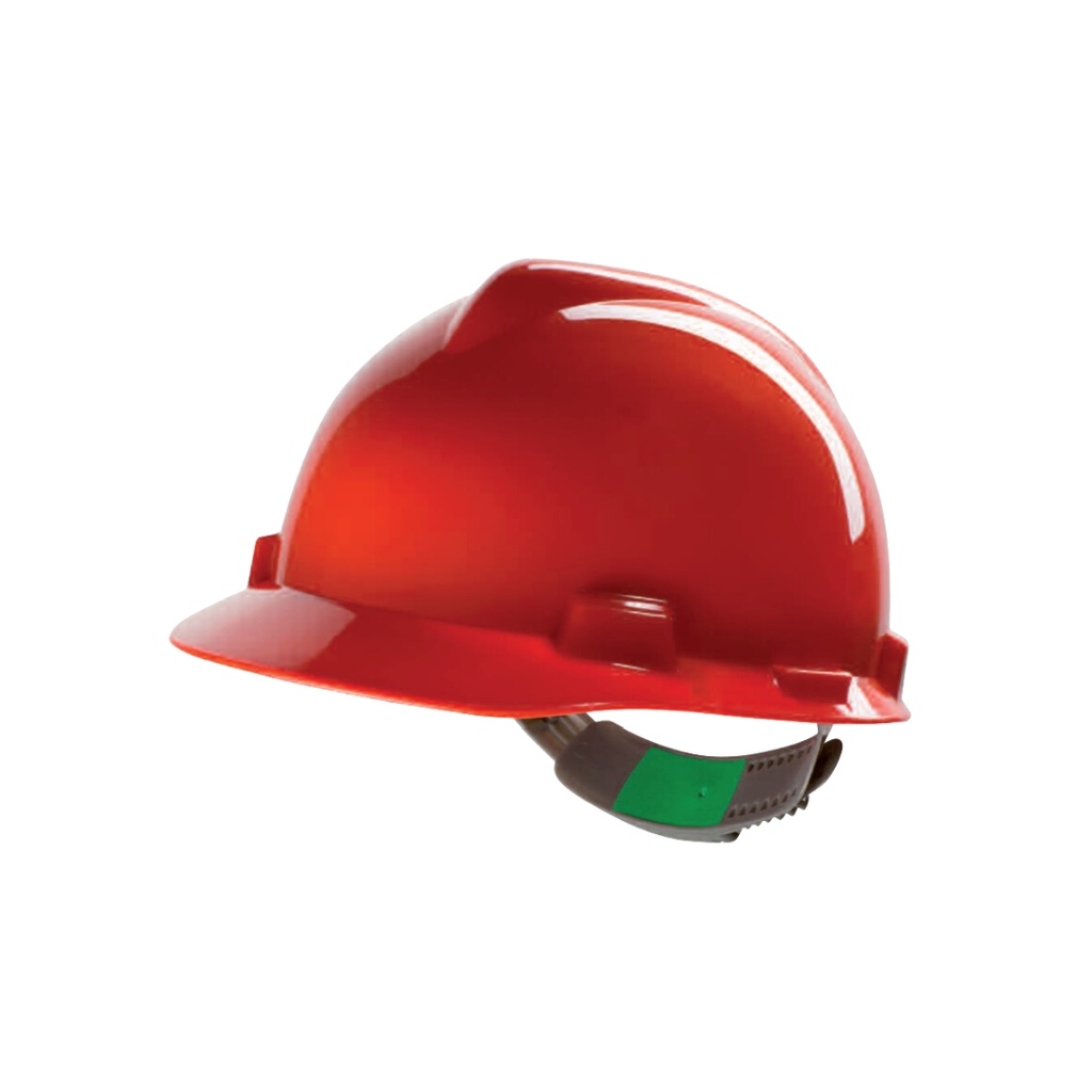 Casco de seguridad sin ventilación V-Gard ajuste Push-Key