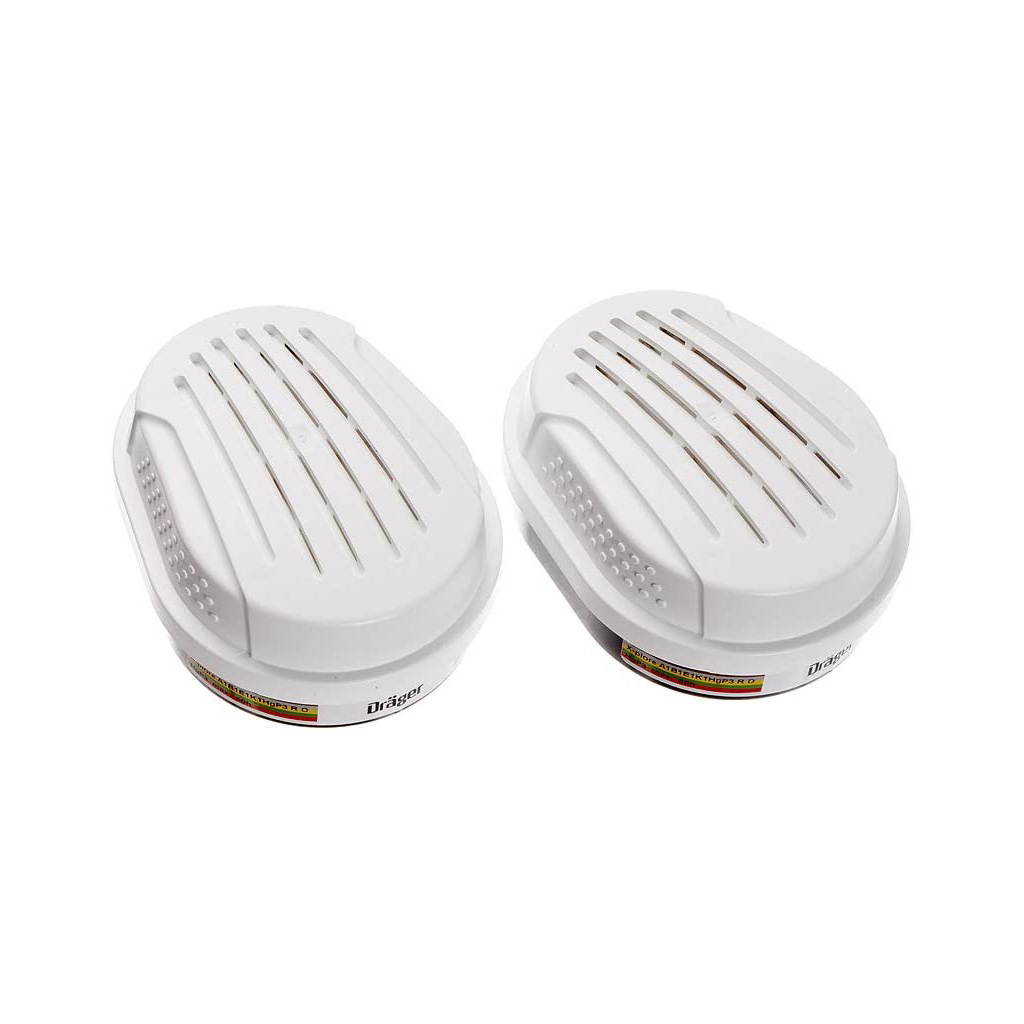 filtro gases vapores drager 6738817 A1B1E1K1 Hg P3 R D par