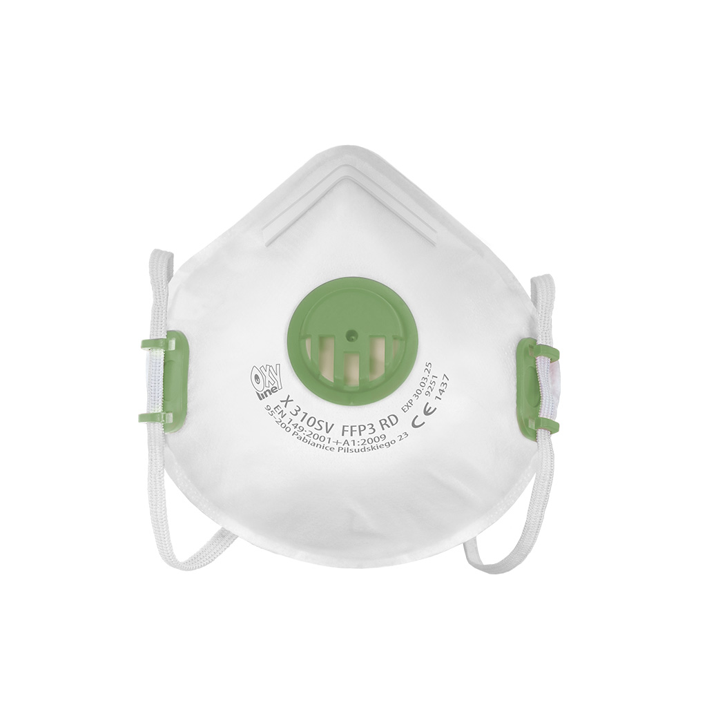 mascarilla FFP3 X310SV R D oxyline