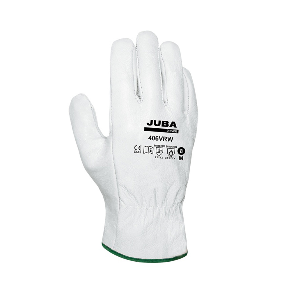 Guante piel flor vacuno protección térmica 406VRW Driver