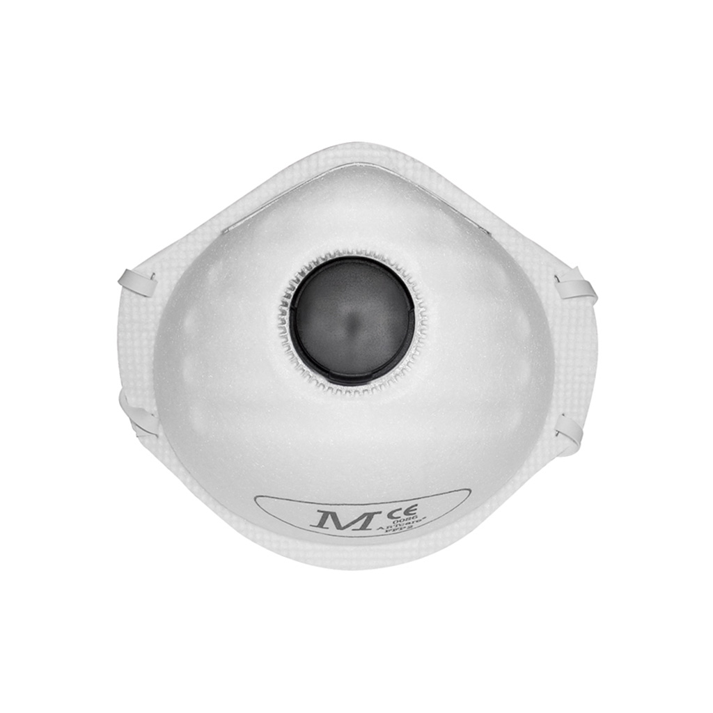 Mascarilla FFP2 moldeada con válvula mod. 120 (10 uds)